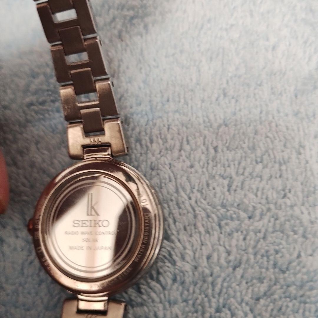 未使用！ピカピカ！セイコールキア電波ソーラーSEIKOLUKIA定価52500円