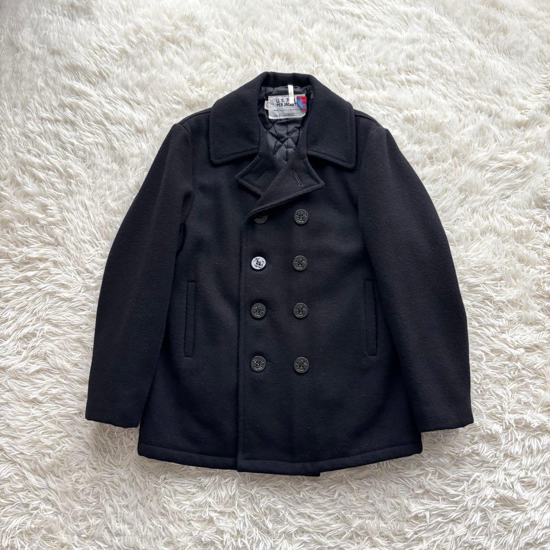 SCHOTT ショット Pコート Lサイズ 740N ブラック USA製