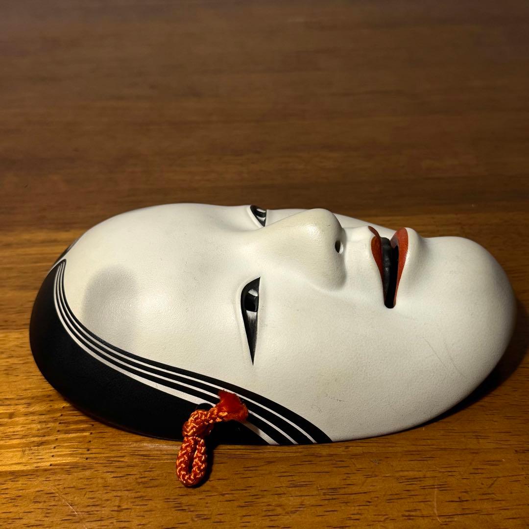 能面 小面 女系 レトロ 昭和レトロ 静岳