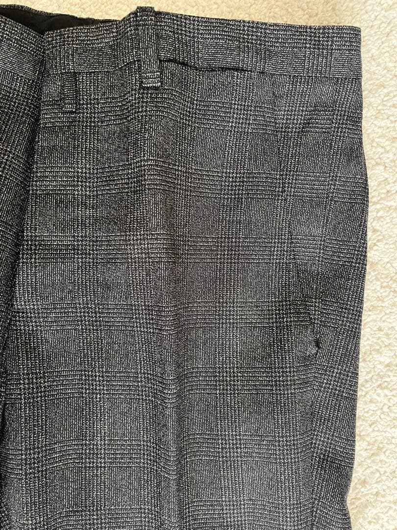 jilsander チェック柄 スラックス