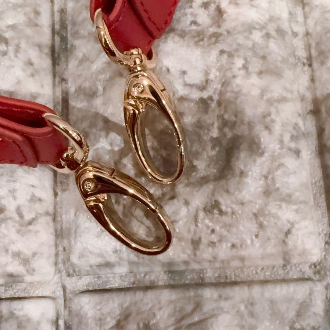 未使用級 familiar Bibiy. フリルチェックストラップ