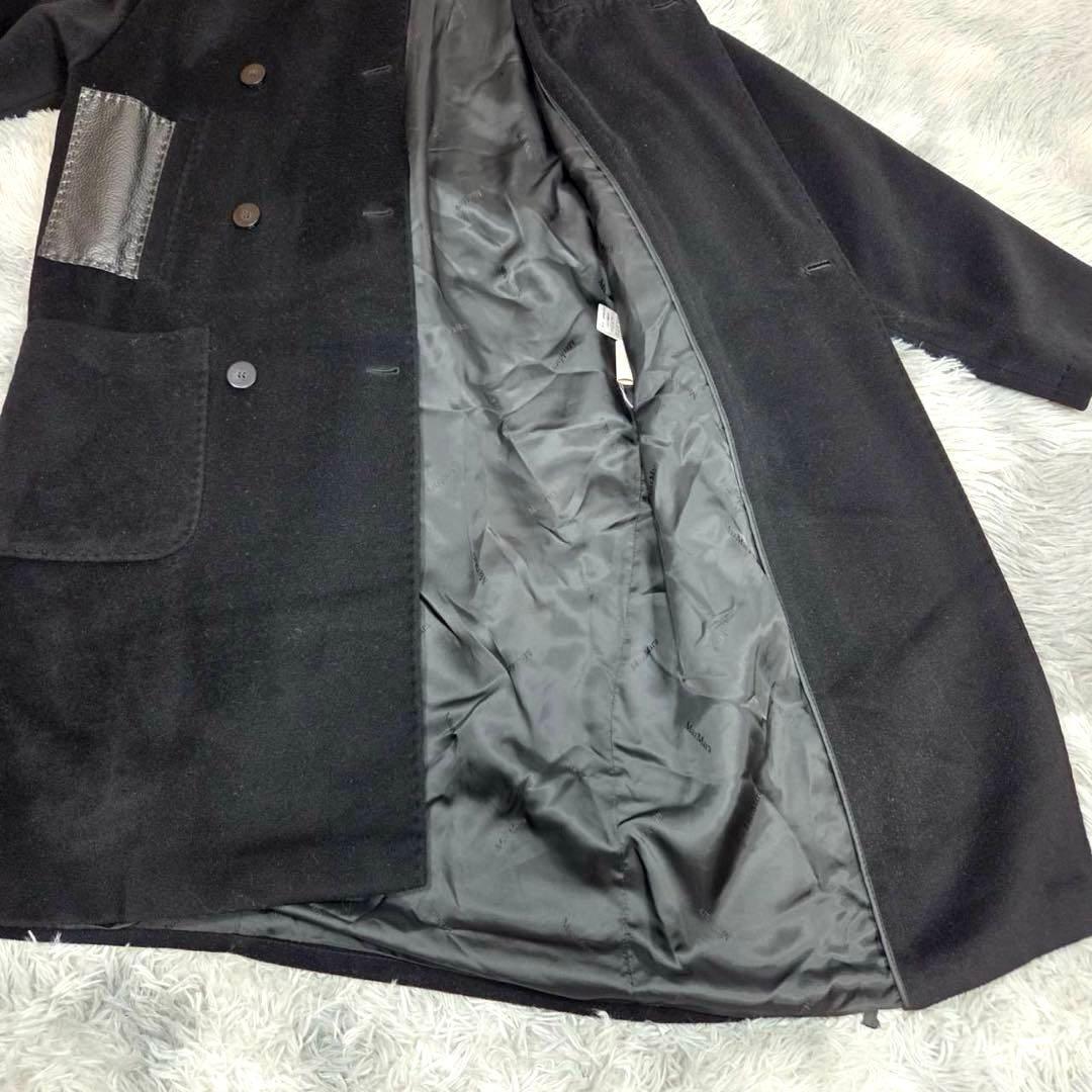 Max Mara マックスマーラ ウール×カシミヤ フード コート 562