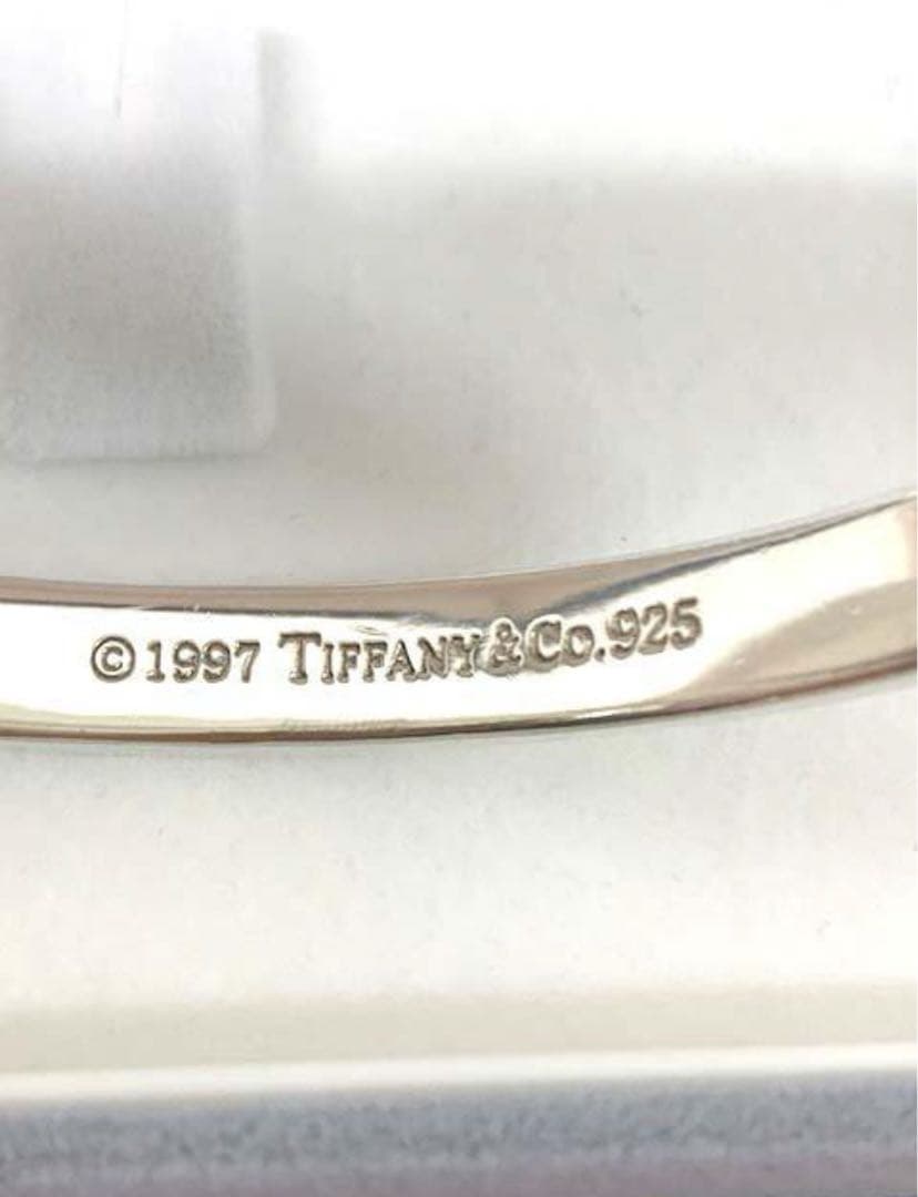 Tiffany & Co. ナローシルバーバングル
