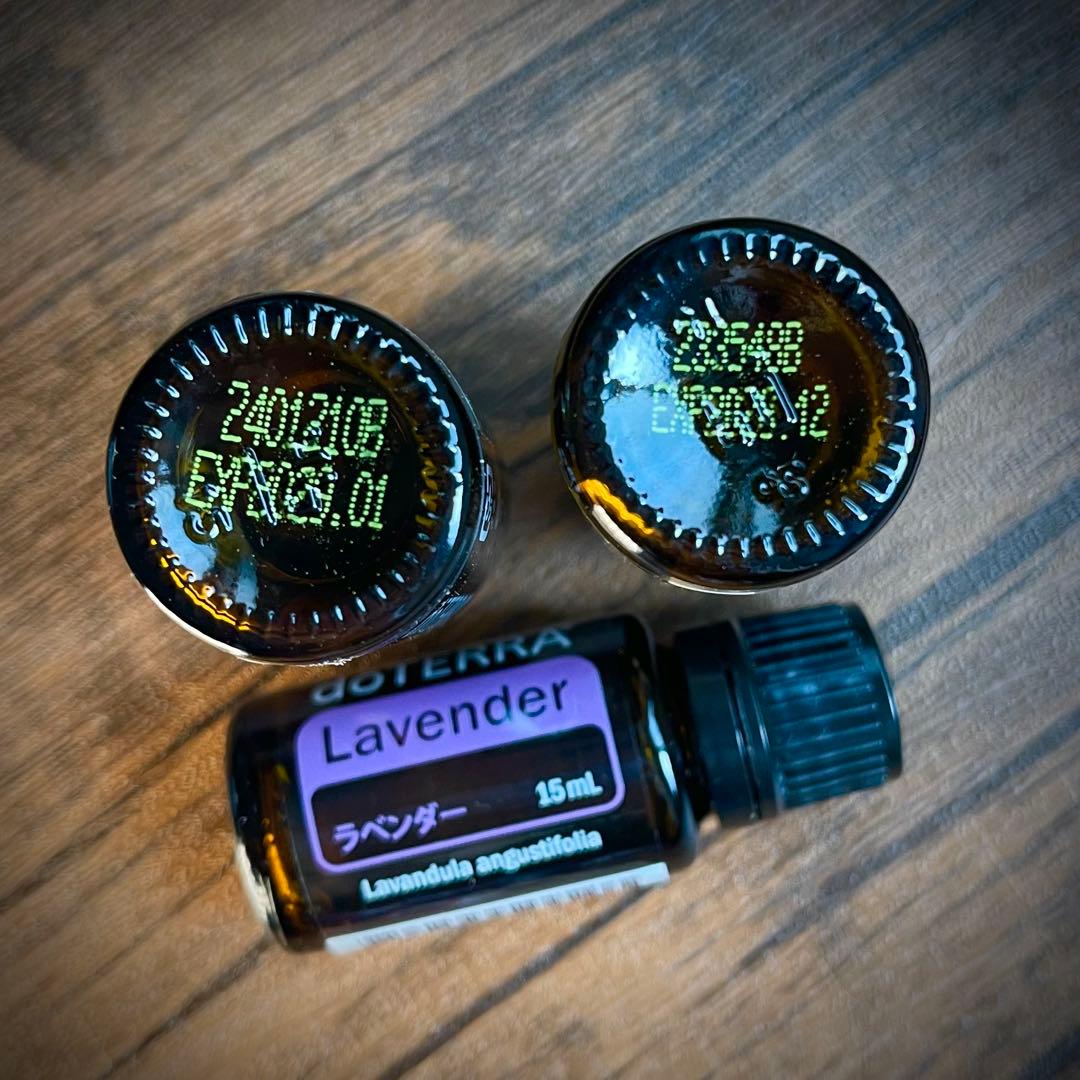 doTERRA ラベンダー 15ml×3本 新品未開封 ドテラ アロマ 精油