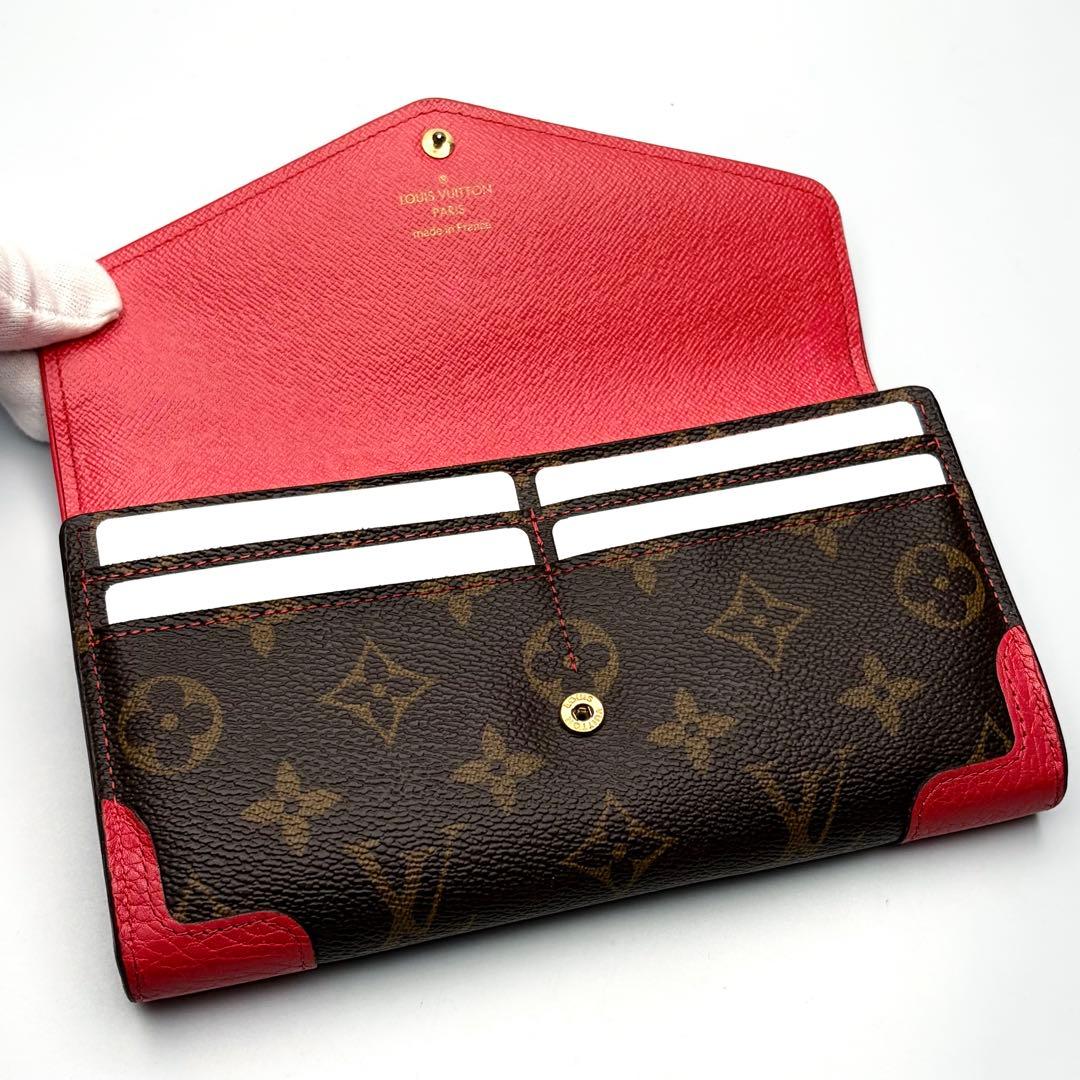 ルイヴィトン ポルトフォイユ サラ レティーロ コクリコ 正規品保証 Z464