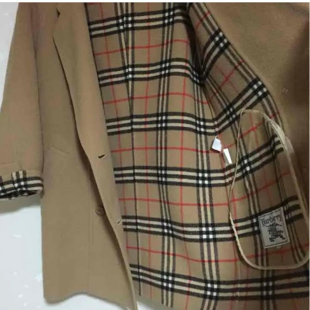 最終値下げ⭐︎美品【Burberry's】ウール100% チェスターコート