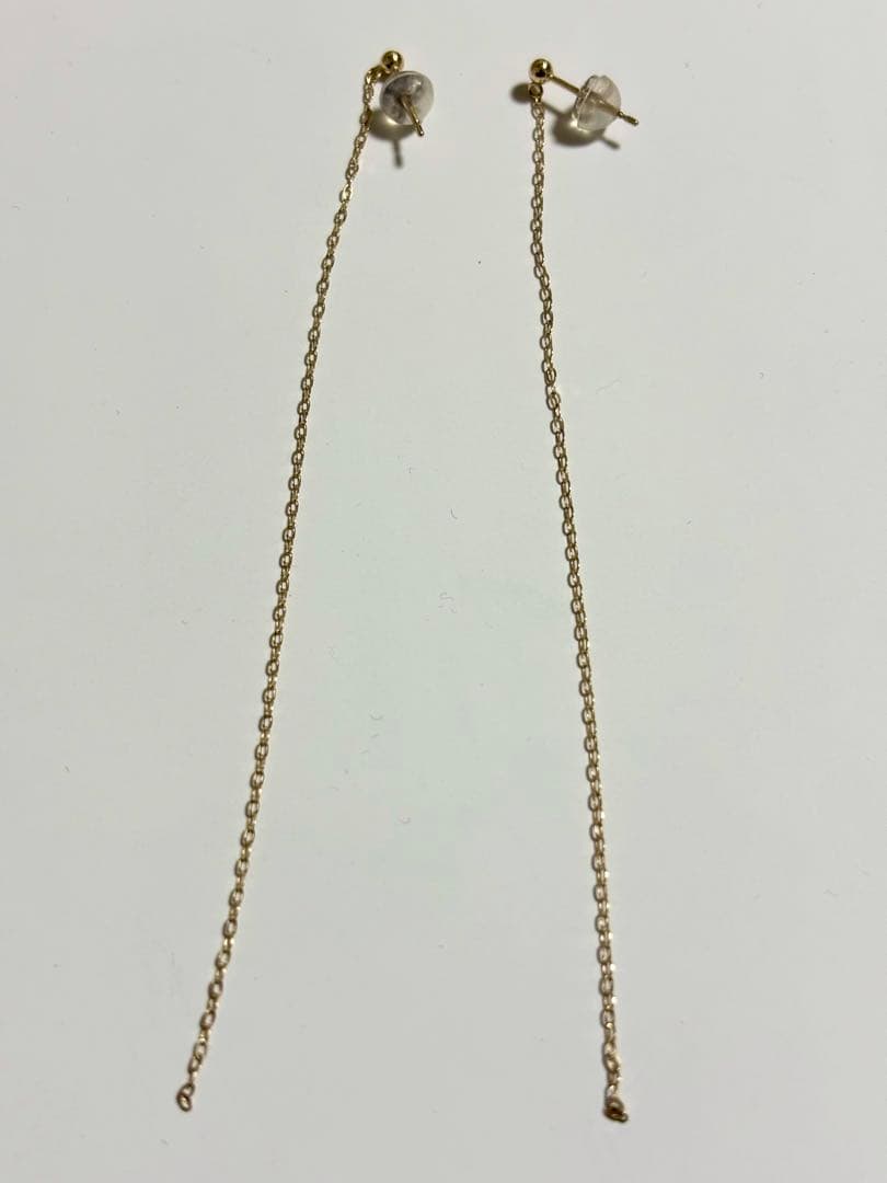 les bonbon blazing ロングピアス 10金