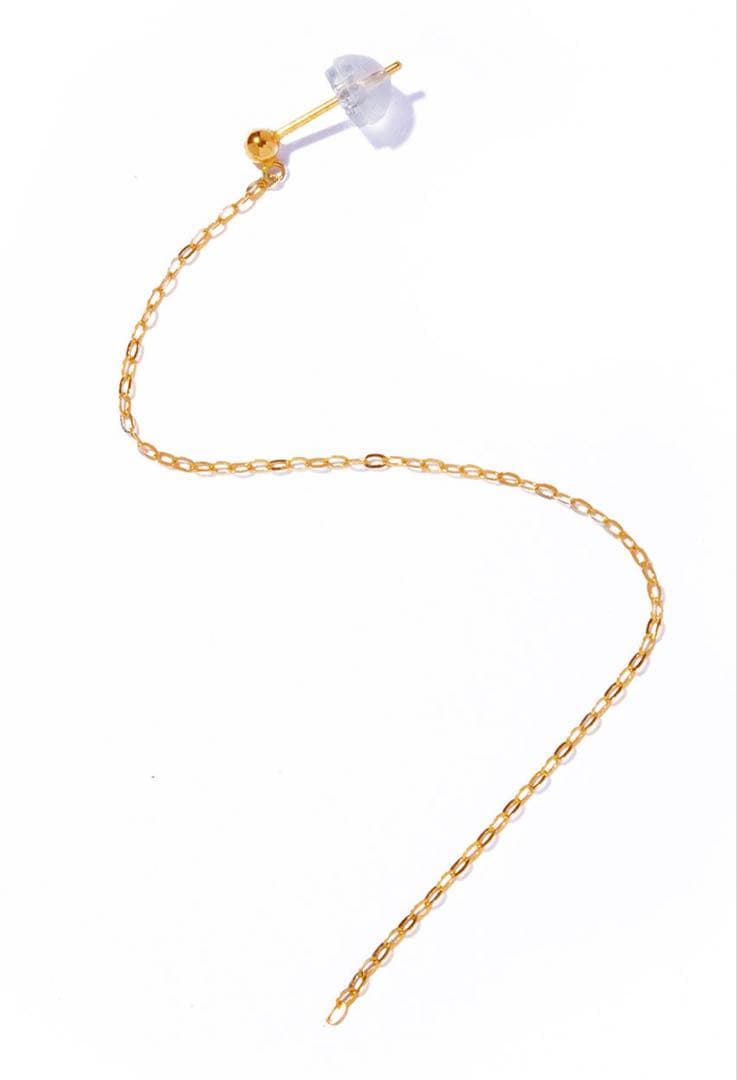 les bonbon blazing ロングピアス 10金