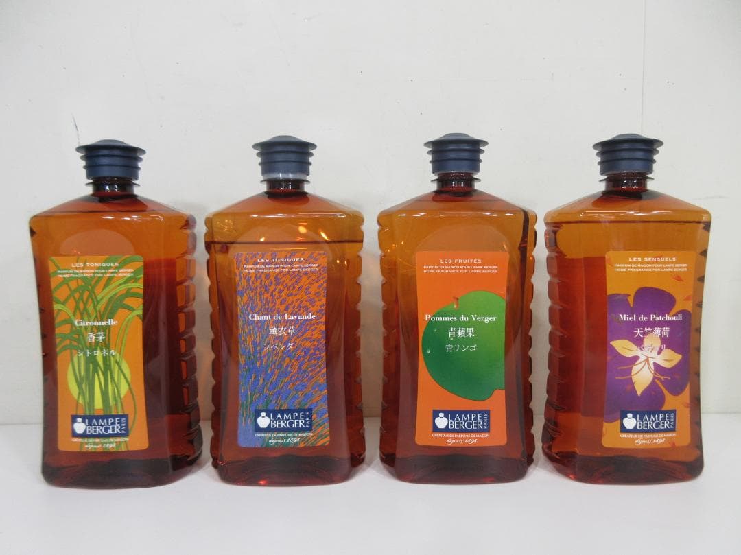 moneco◆ランプベルジェ アロマオイル 廃盤 まとめて4本