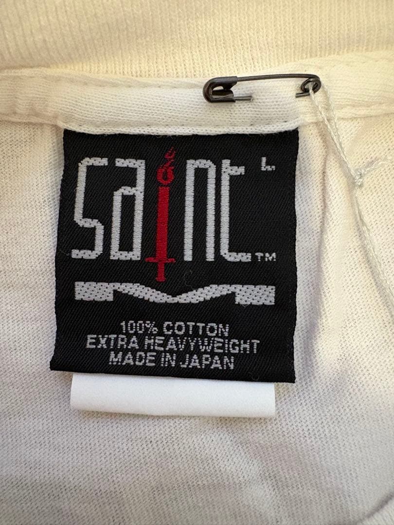 セントマイケル25FW発売LS TEE/NEW BODY RULES白XL美品