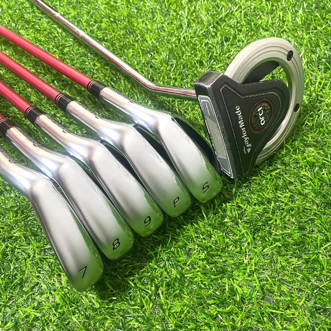 テーラーメイド R9 スーパーマックス クラブセット 9本 右 L レディース