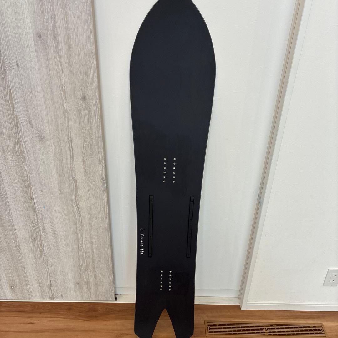 Forest 156 ブラック スノーボード