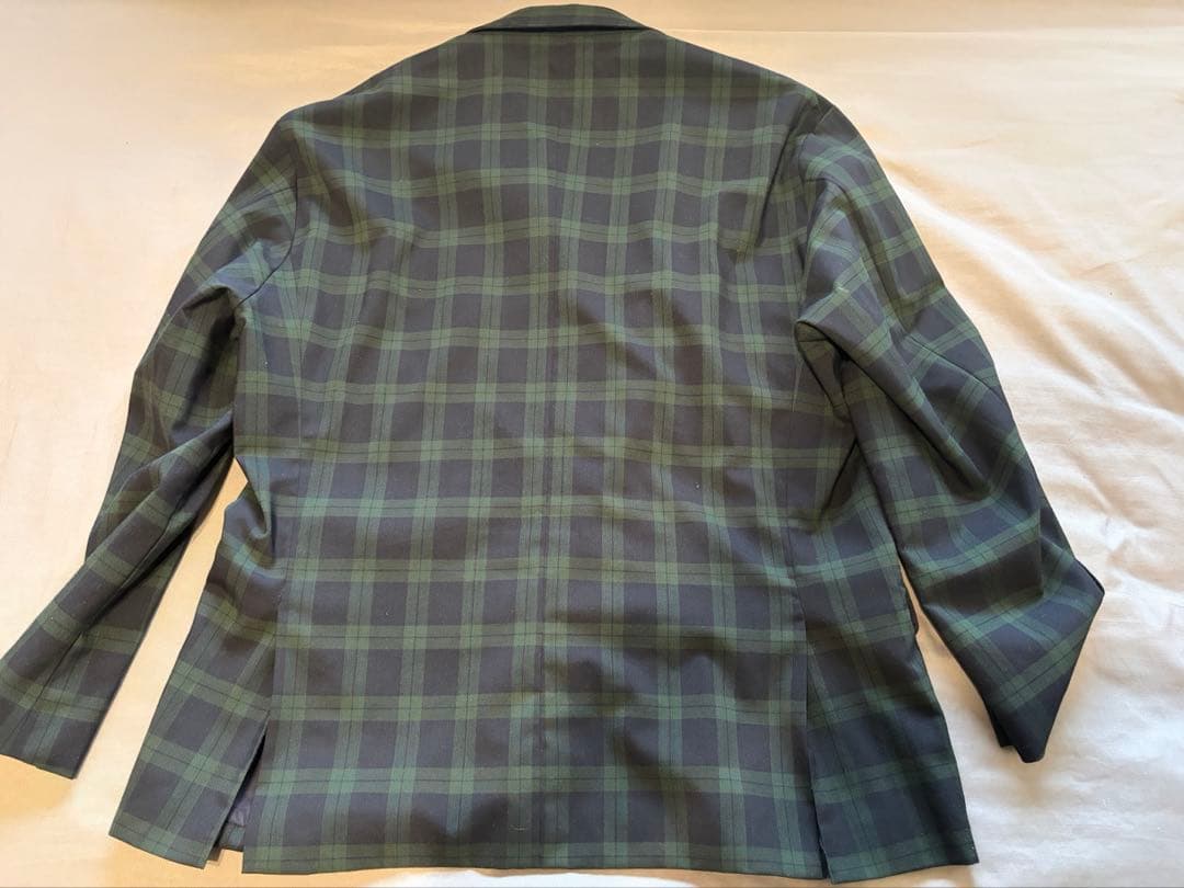 UNFOLK ダブルジャケットブラックウォッチ　1