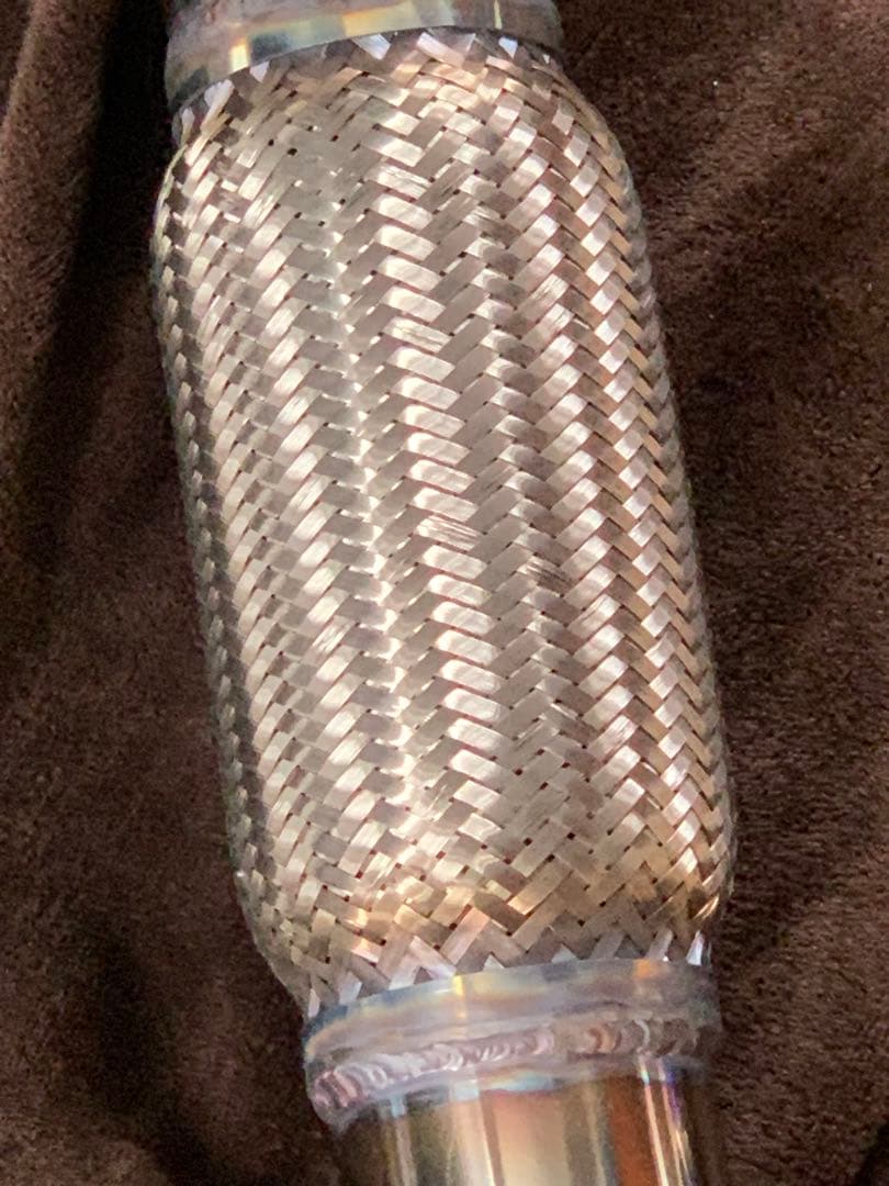 ランクル80特注フロントパイプ70ミリhdj 81v ランドクルーザー 80