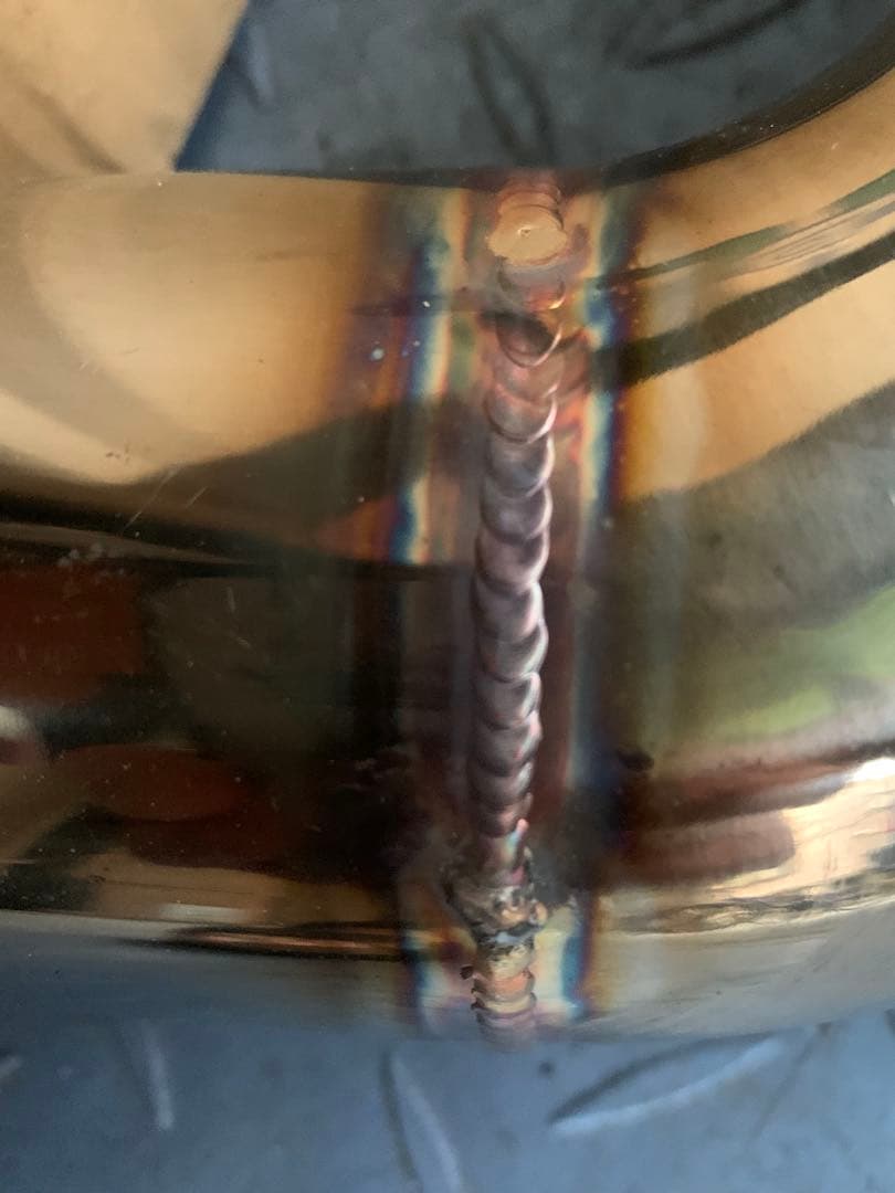 ランクル80特注フロントパイプ70ミリhdj 81v ランドクルーザー 80