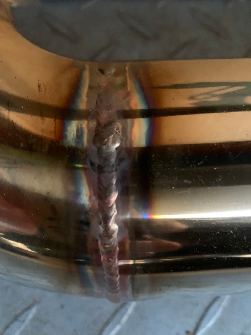 ランクル80特注フロントパイプ70ミリhdj 81v ランドクルーザー 80