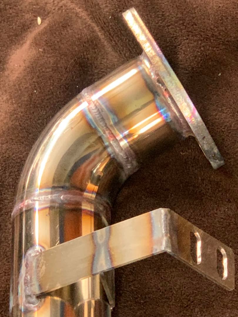 ランクル80特注フロントパイプ70ミリhdj 81v ランドクルーザー 80