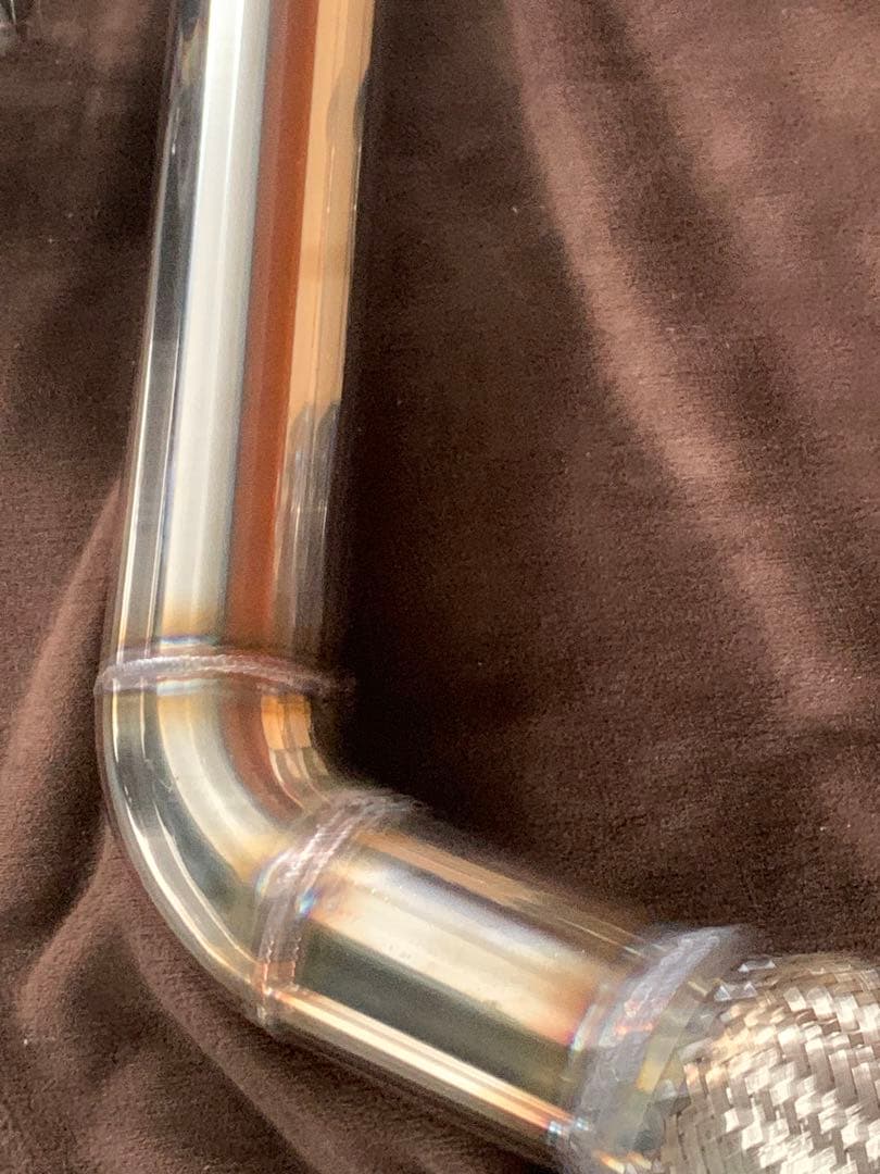 ランクル80特注フロントパイプ70ミリhdj 81v ランドクルーザー 80