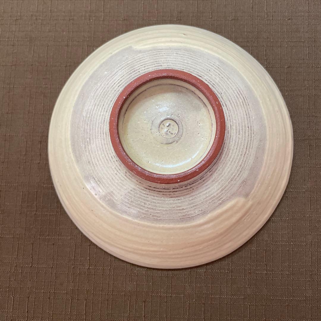 清水焼　森里陶楽　紫彩華紋中鉢