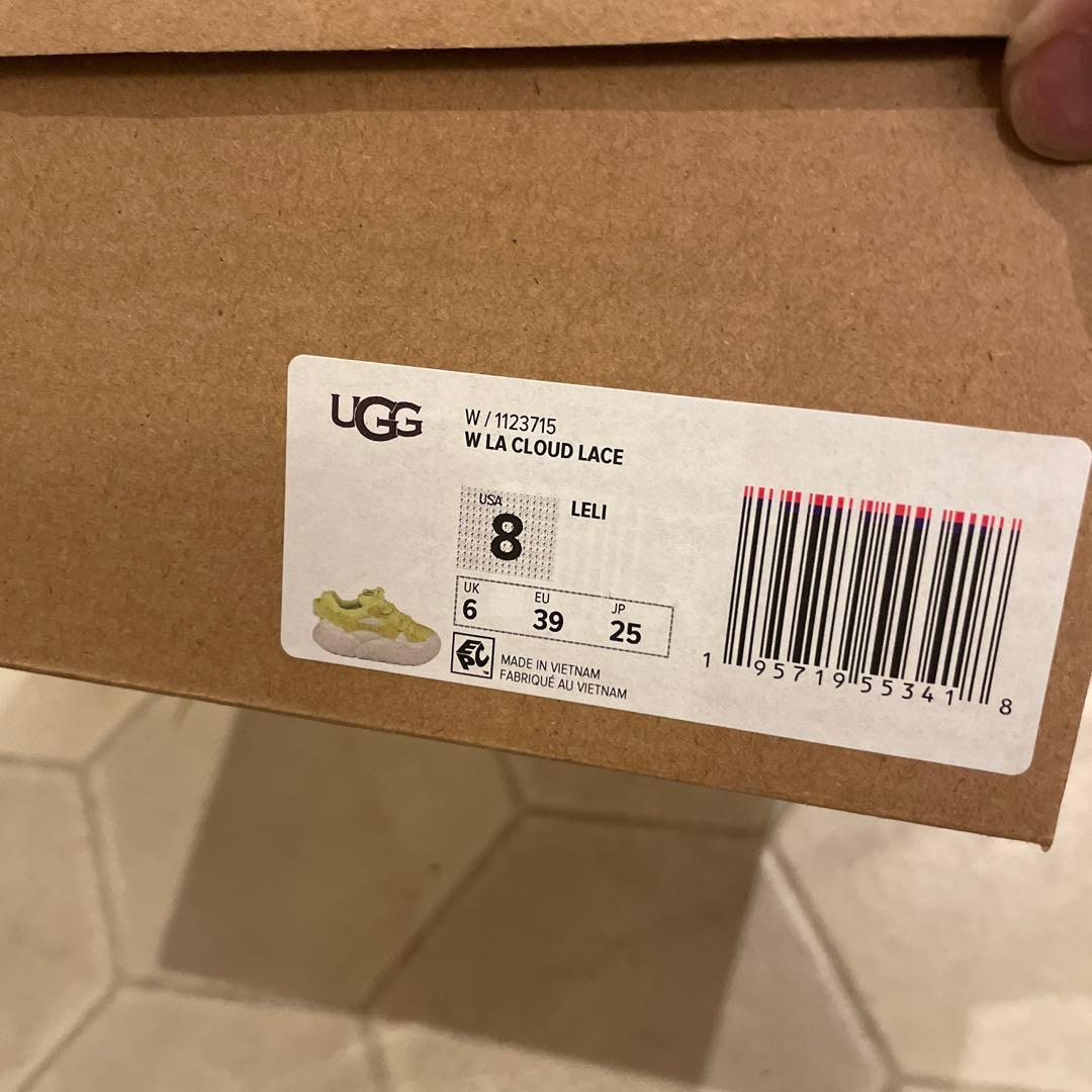 ugg w la cloud lace6.5(25cm)美品