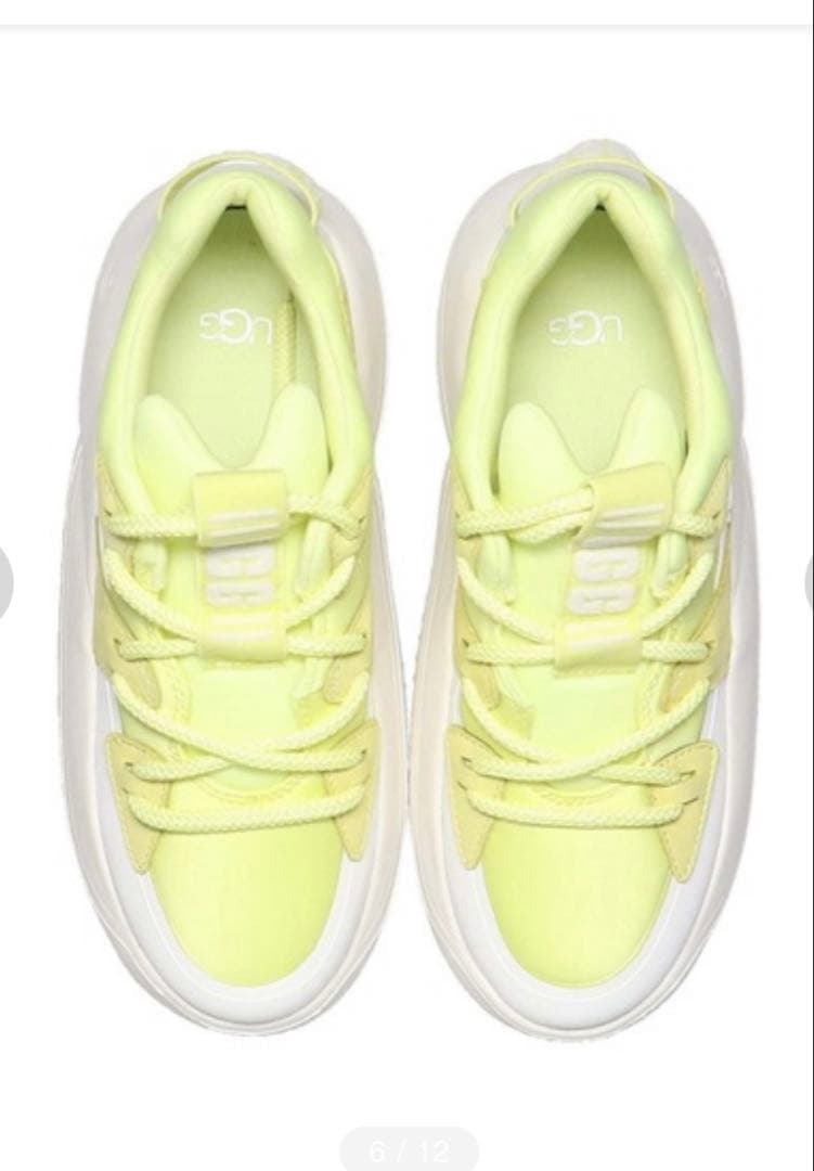 ugg w la cloud lace6.5(25cm)美品