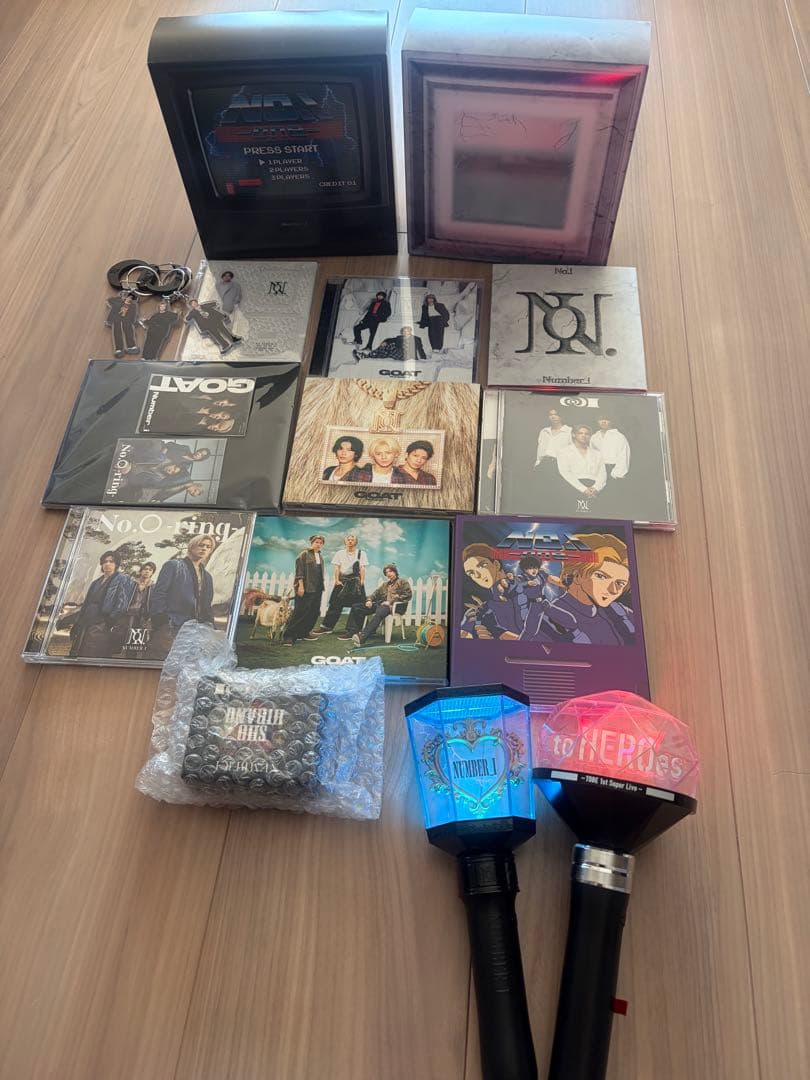 Number_i CD セットとペンライトとアクスタ他