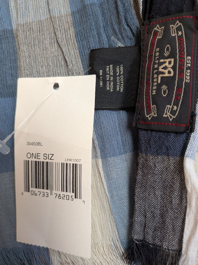 RRL コットンスカーフ　新品未使用