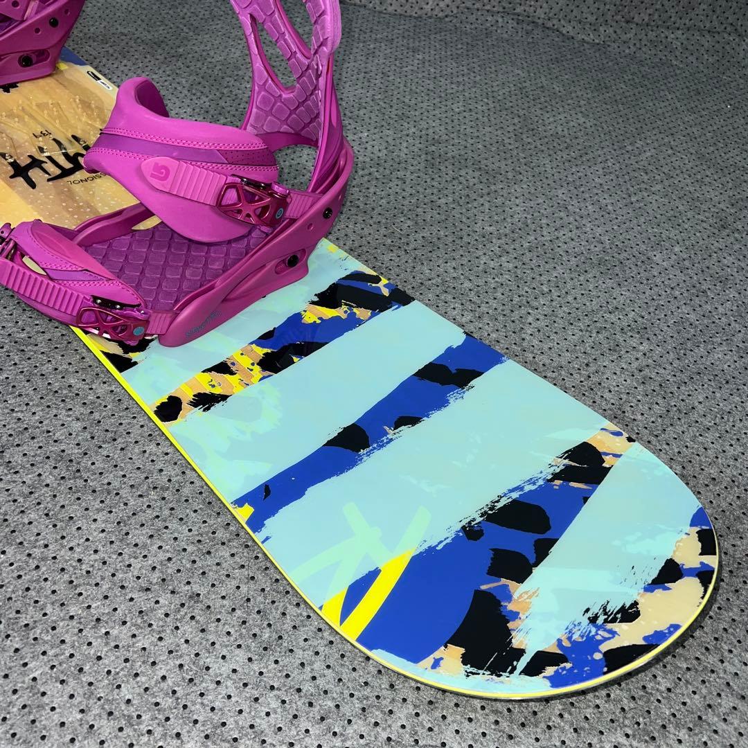 2回使用 ROSSIGNOL MYTH 139×BURTON STILETTO