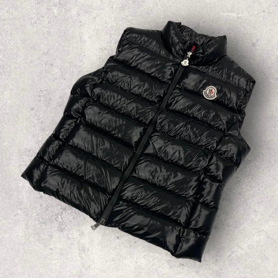 11761【QR鑑定済み・美品】モンクレール　GHANY ダウンベスト　黒