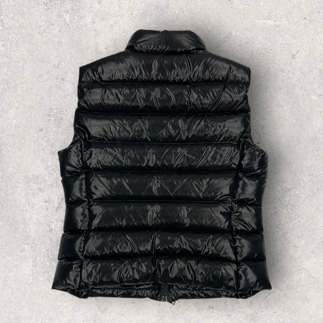 11761【QR鑑定済み・美品】モンクレール　GHANY ダウンベスト　黒