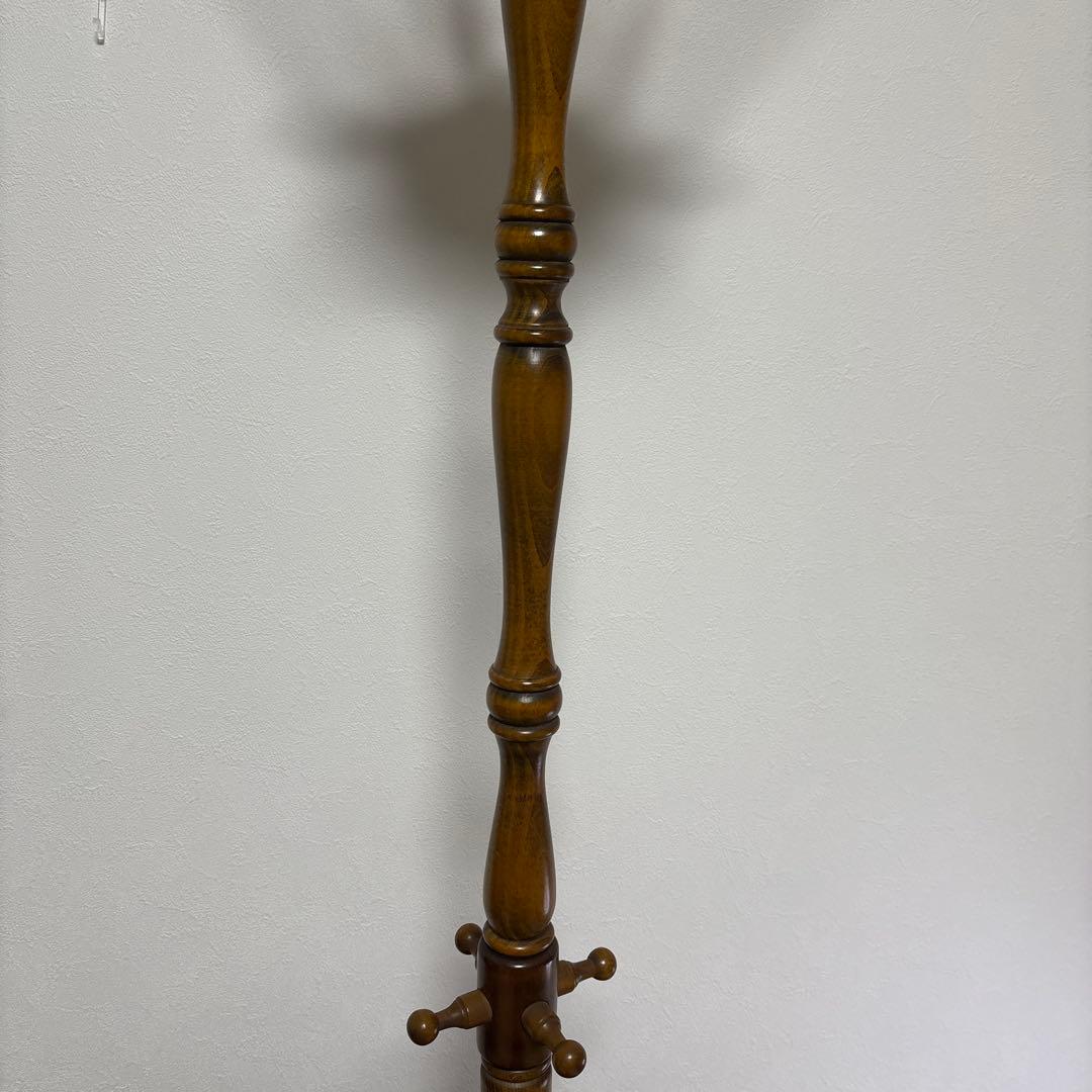 アンティーク　ニチハン レトロ ポール コートハンガー　傘立て　ラック　服