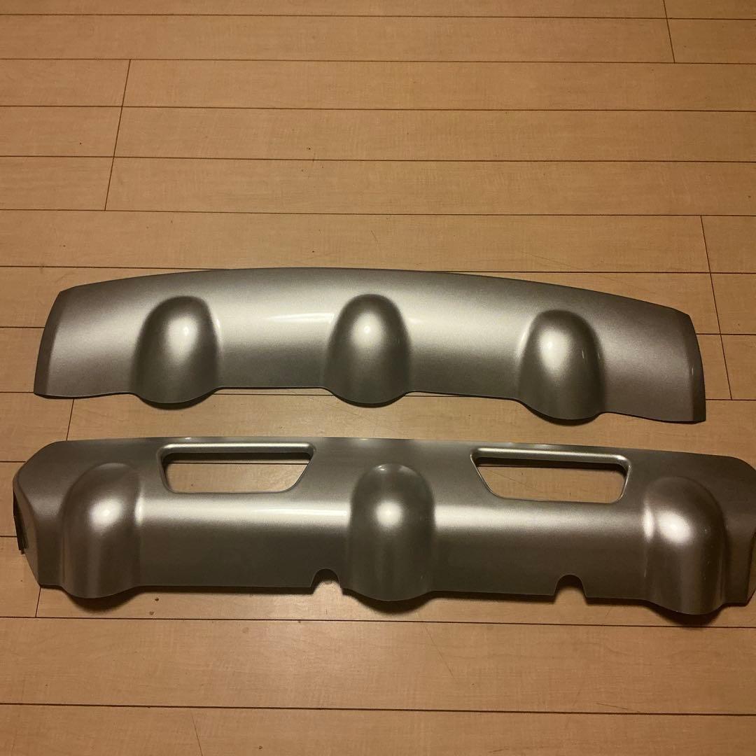 Nissan エクストレイルt31フロントグリル バンパーガード デカロゴ