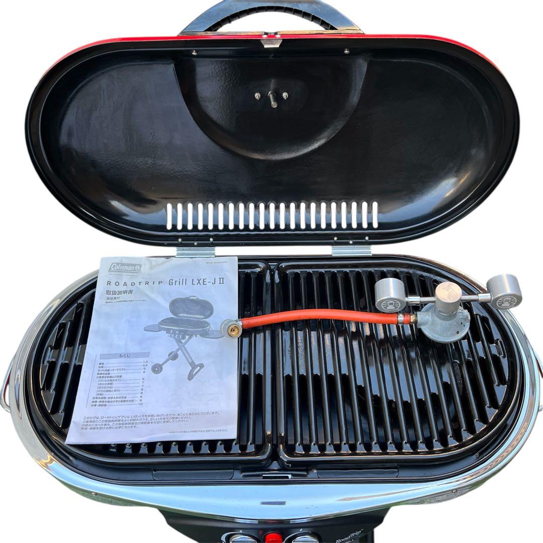 さらに値下げ中❗️coleman ロードトリップグリル LXE-JⅡ 温度計付き