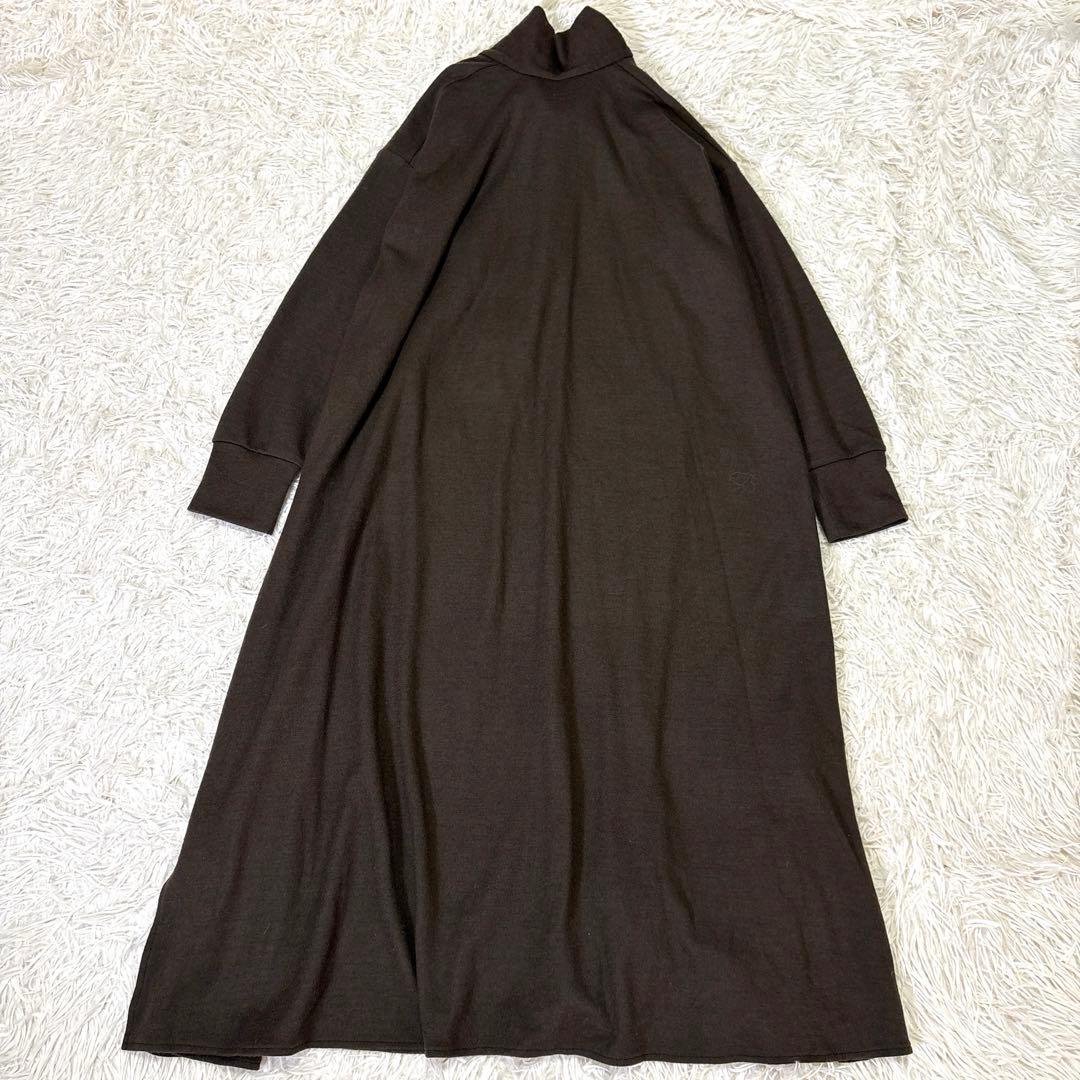 新品 ヴェルメイユパーイエナ プレイアント ウール 天竺後タイ ワンピース