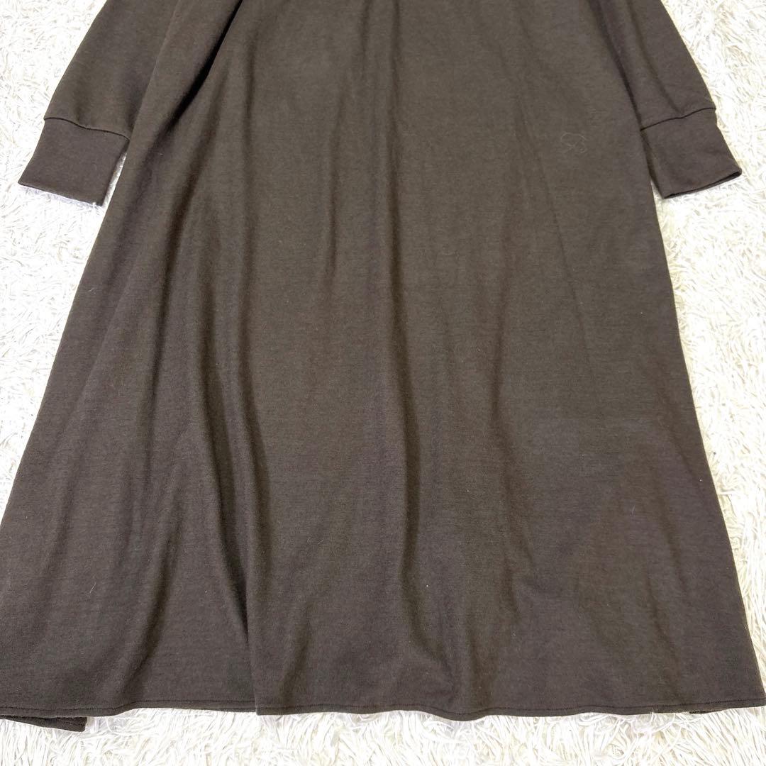 新品 ヴェルメイユパーイエナ プレイアント ウール 天竺後タイ ワンピース