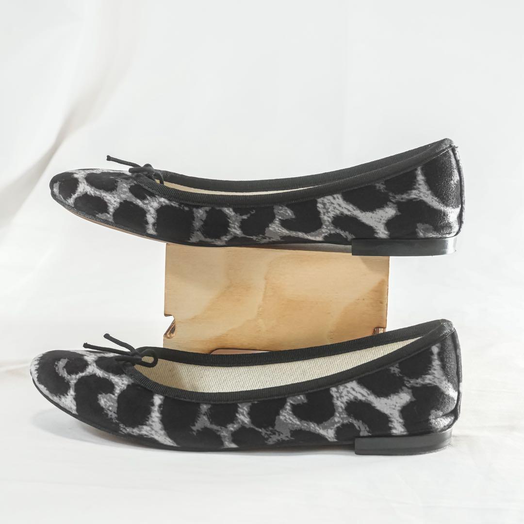 ☆美品☆ Repetto バレエシューズ　フラット　レオパード柄　37サイズ