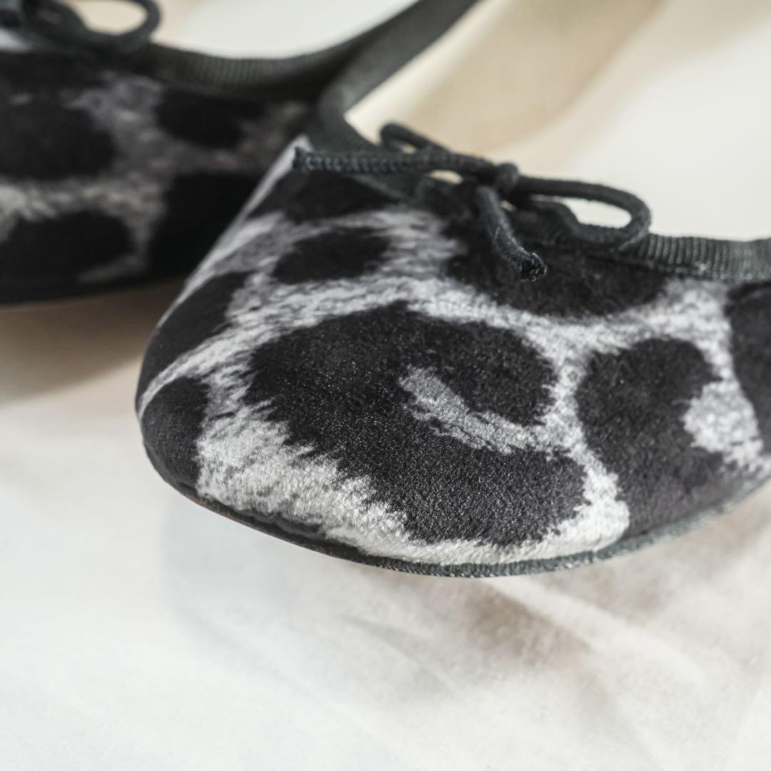 ☆美品☆ Repetto バレエシューズ　フラット　レオパード柄　37サイズ