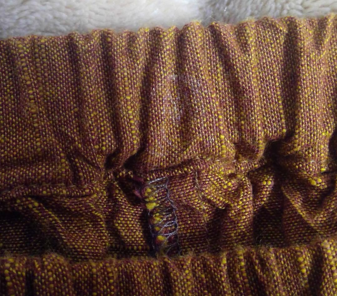 ヤンマ産業 YAMMA スリムパンツ ロング丈 あかがね 会津木綿 2025購入