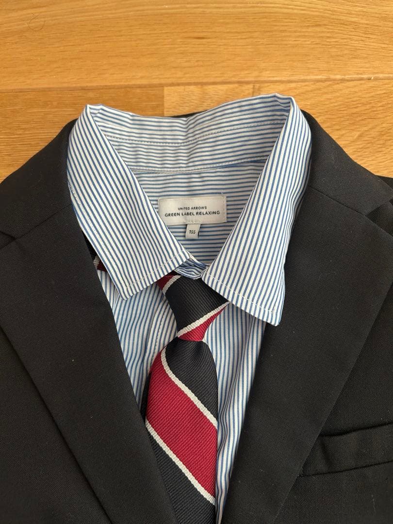 グリーンレーベルリラクシング　スーツ　145 卒業式　男の子