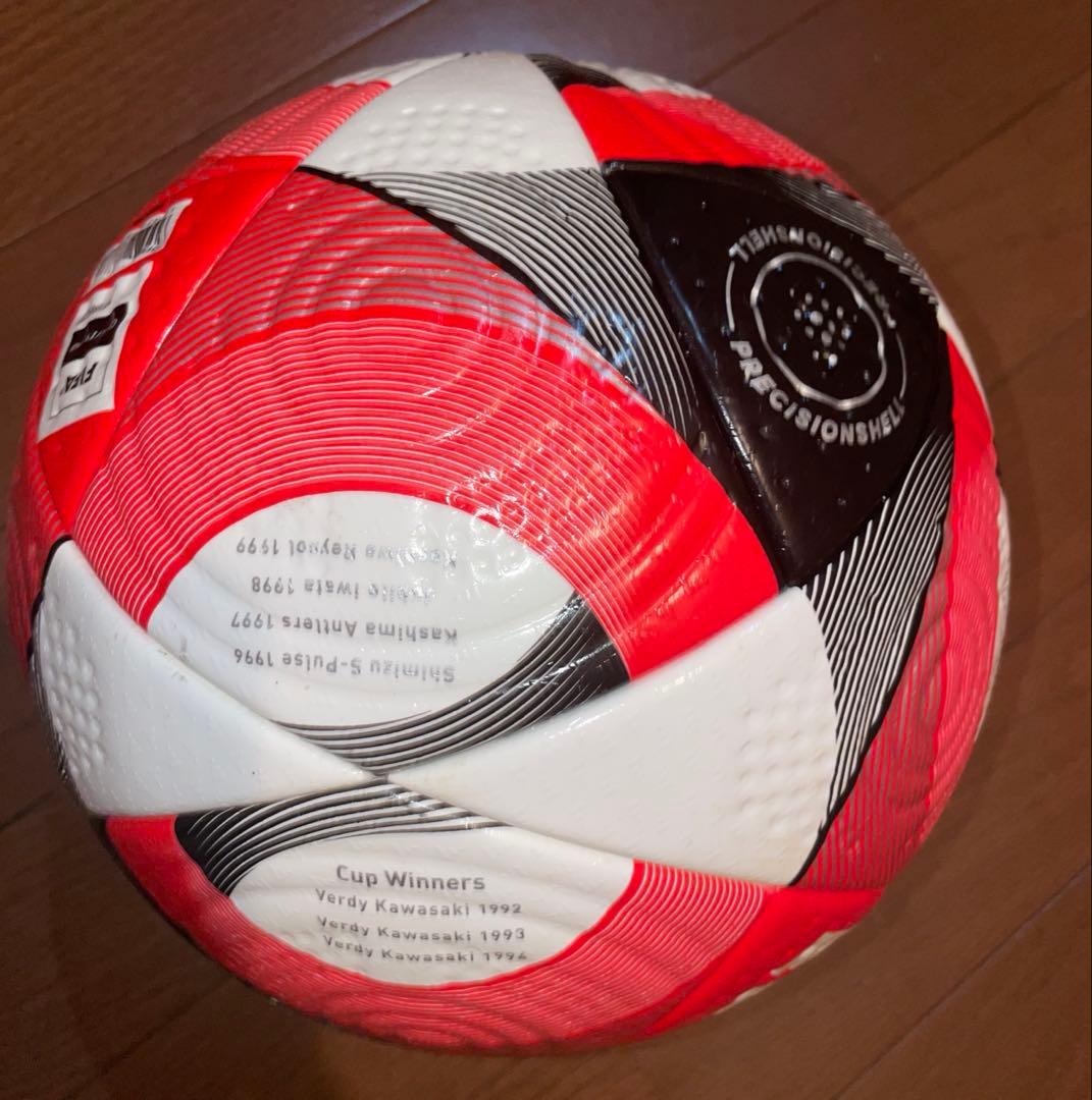 【実使用】2025Jリーグルヴァンカップ公式試合球 Conext25Pro 5号