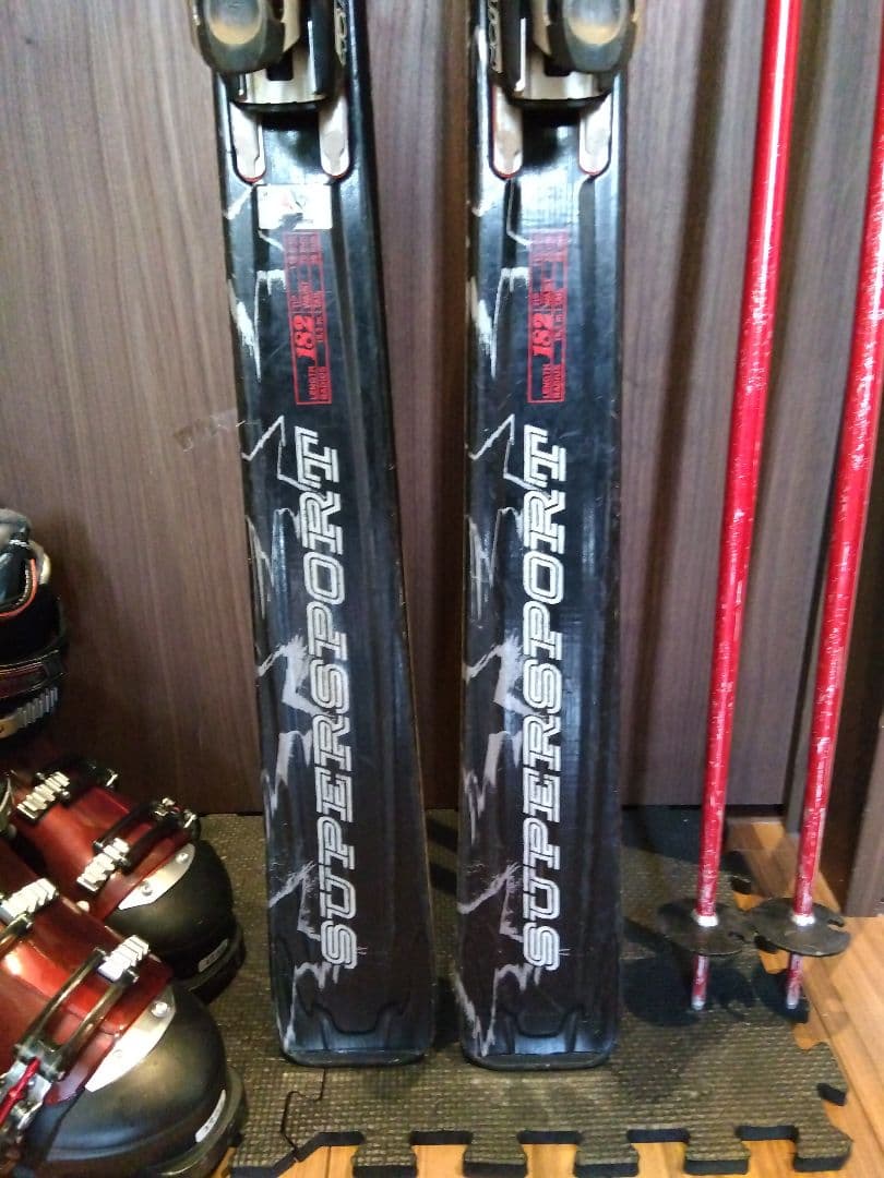 【ハイエンド】VOLKL 182 メンズ用 スキーセット メンテ・WAX済み✔