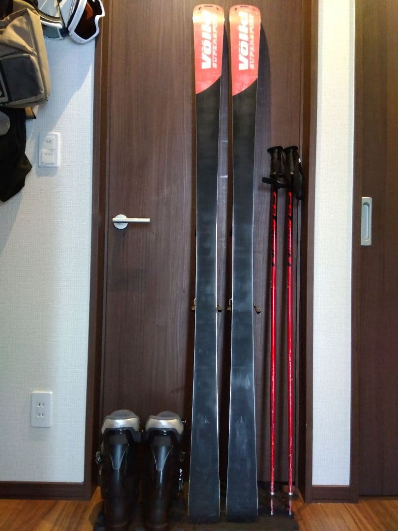 【ハイエンド】VOLKL 182 メンズ用 スキーセット メンテ・WAX済み✔