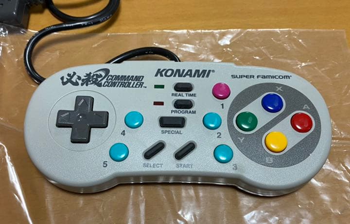 スーパーファミコン用 必殺コマンドコントローラー