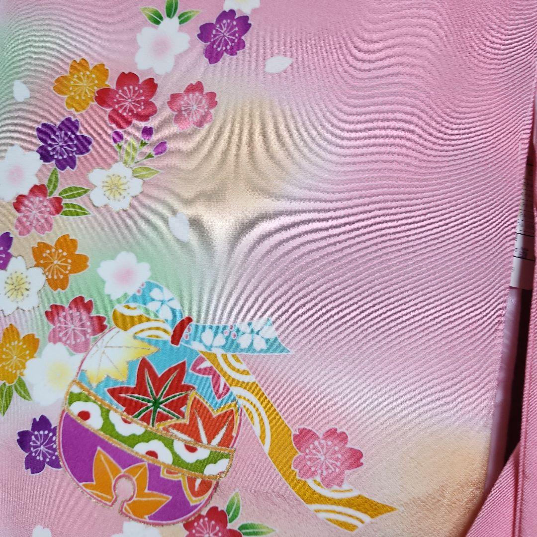 (take)#12-036 (保管品) 正絹 女児 お宮参り。着物