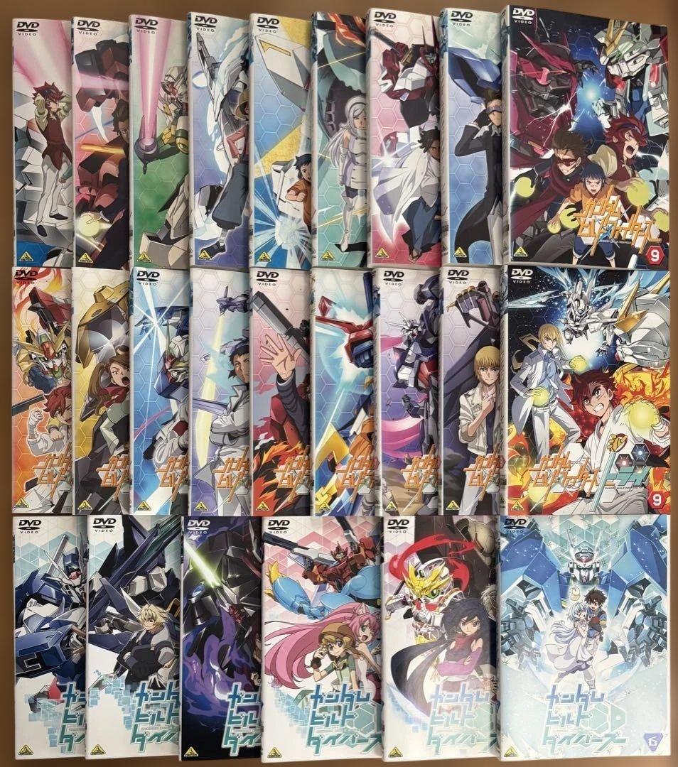 ガンダムビルドファイターズ/トライ/ダイバーズ DVD全24巻セット
