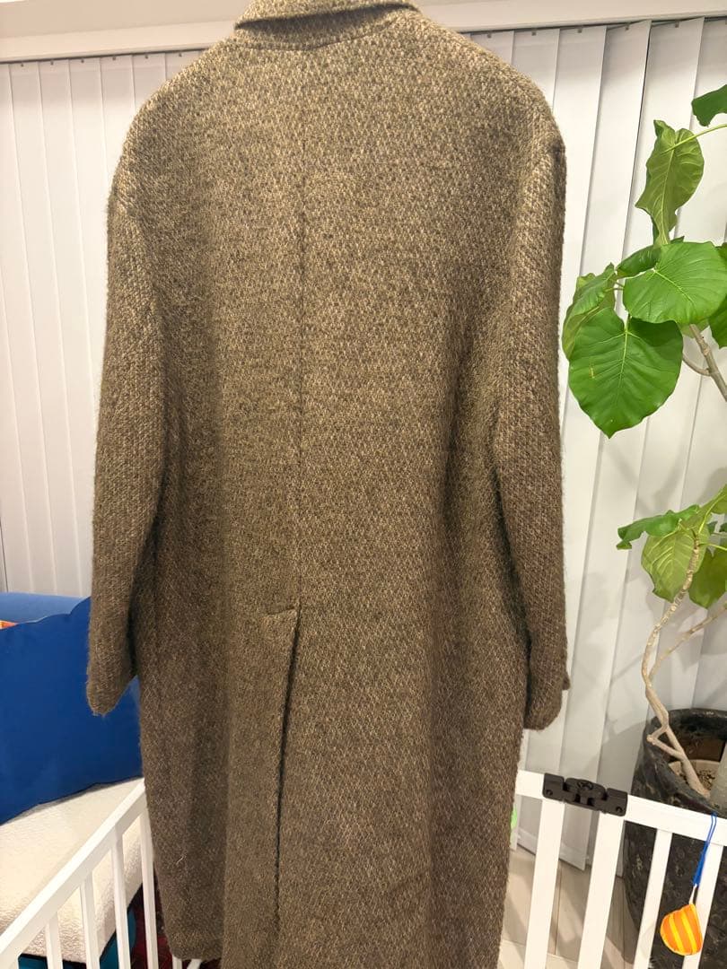 COUTURE D'ADAM ダブルブレストチェスターコート　auralee