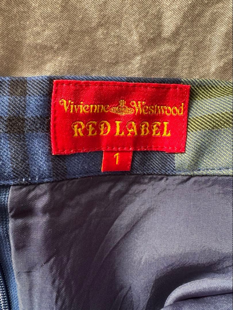 Vivienne Westwood RED LABELチェックミニスカート