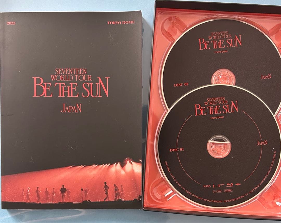 SEVENTEEN WORLD TOUR 'BE THE SUN' セット