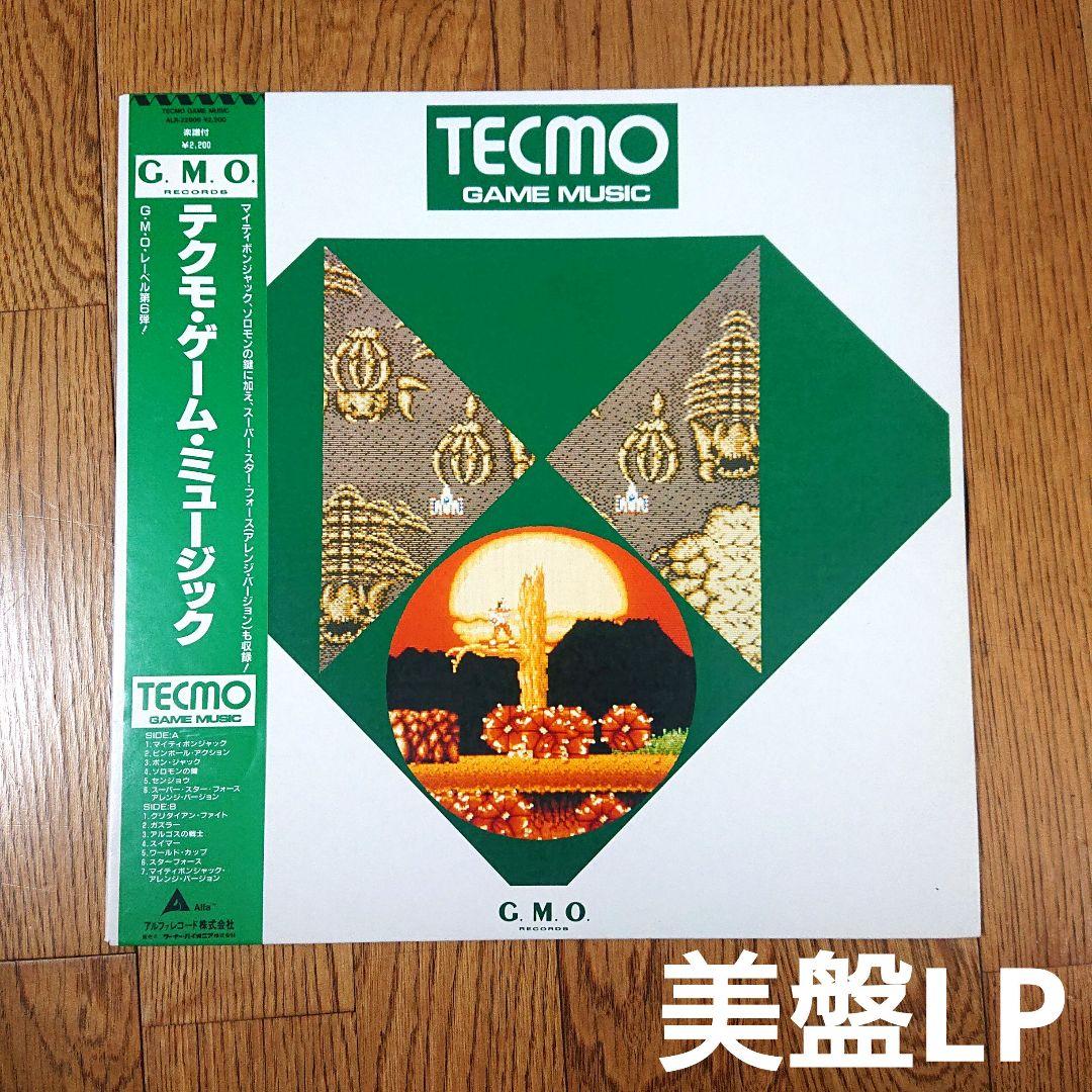 テクモ　ゲームミュージック　TECMO game music LP