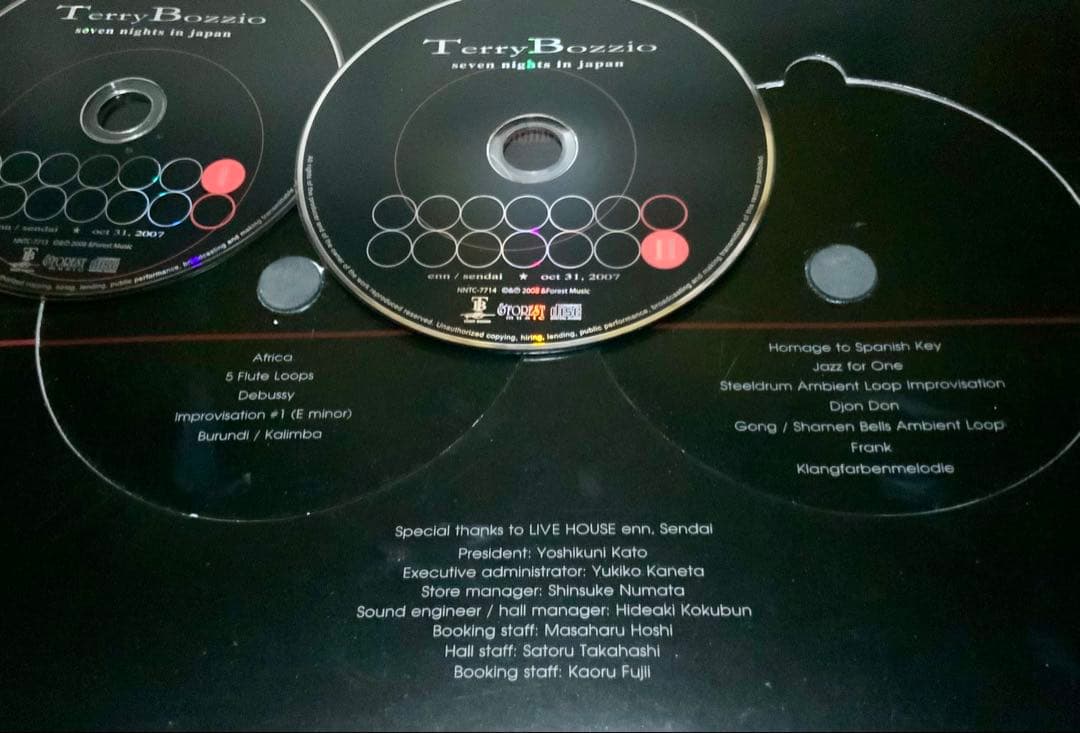 邦楽 Terry Bozzio BOX SET